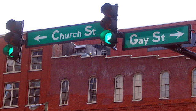 Church Ecke Gay Street